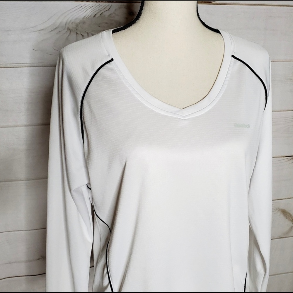 Reebok Women's Long Sleeve Dry Fit Workout Top